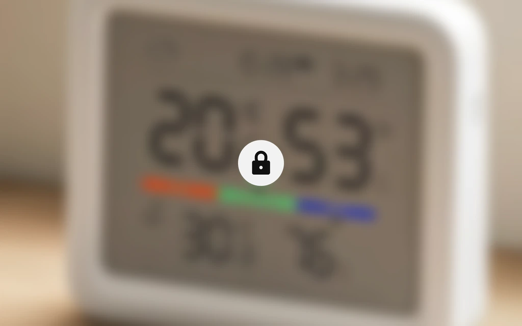 TAFCO IAQ monitor tracking indoor air quality in real time for healthier spaces.